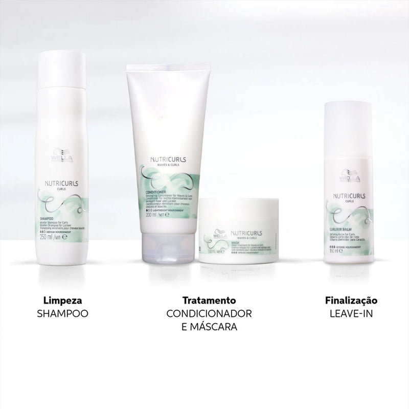 Kit Wella Professionals NutriCurls Home Care Nutrição Intensa