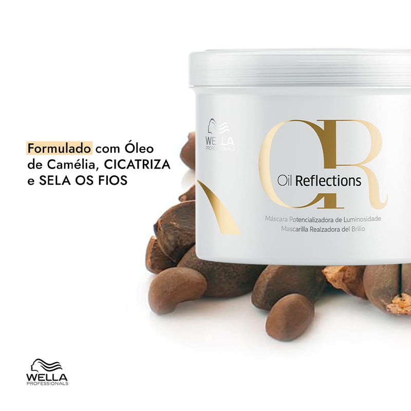 Kit Wella Professionals Oil Reflections Máscara Extra 2 unidades