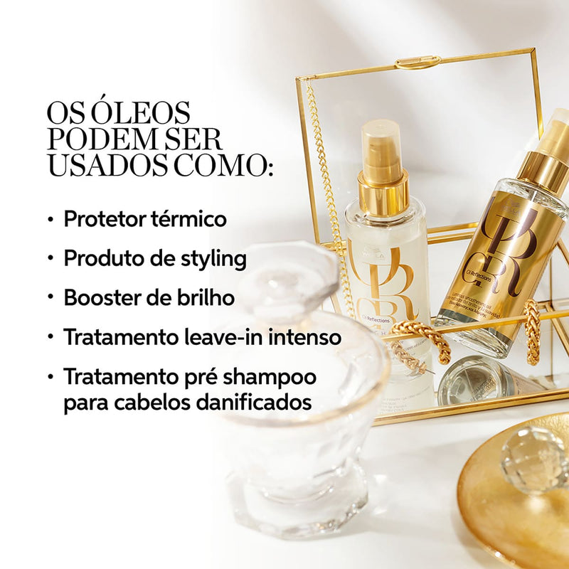 Kit Wella Professionals Oil Reflections Oil 100 Extra 2 unidades
