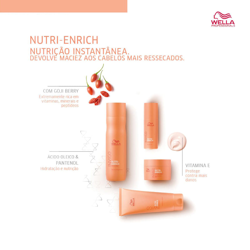 Kit Wella Professionals Invigo Nutri-Enrich Máscara Extra 2 produtos