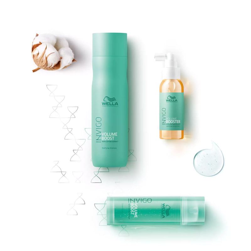 Kit Wella Professionals Invigo Volume Boost Crystal Shampoo Máscara 2 produtos