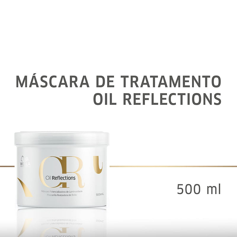 Kit Wella Professionals Oil Reflections Shampoo  Condicionador Máscara 3 produtos