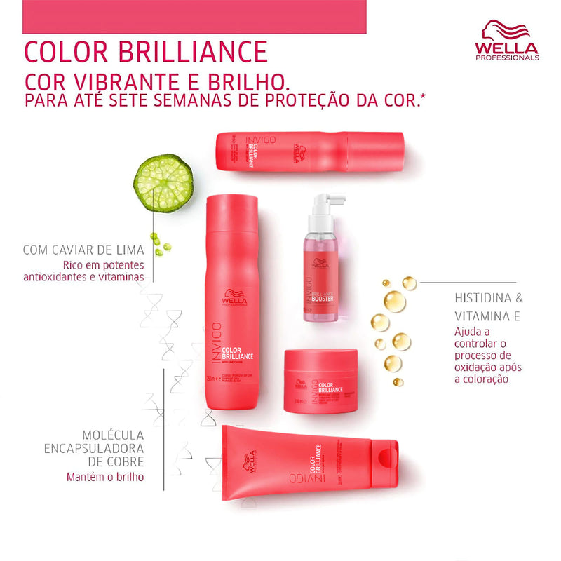 Brilho Incomparável com o Kit Wella Invigo Brilliance Shampoo e Leave-in