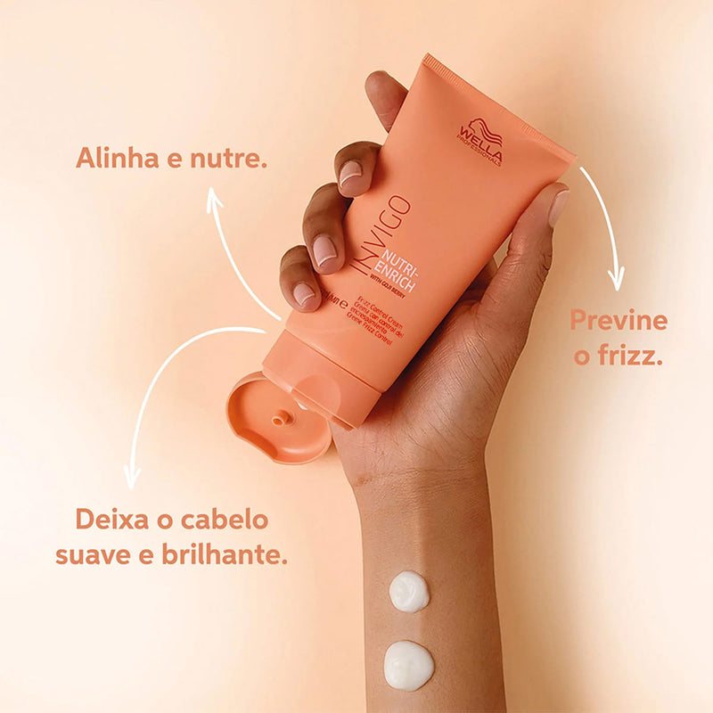 Kit Wella Professionals Invigo Nutri-Enrich Antifrizz Home Care Leave-in