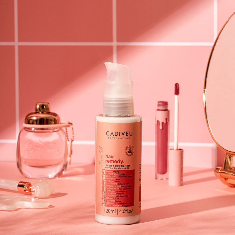 Kit Cadiveu Professional Essentials Hair Remedy Dose Reparadora E Nutri Glow Booster (2 Produtos)