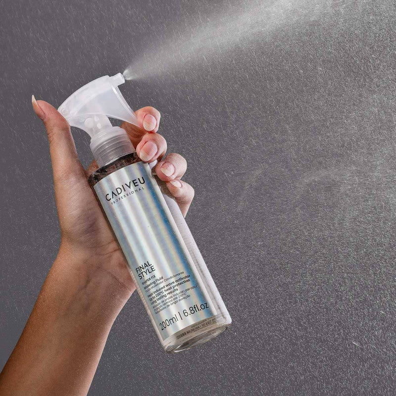 Kit Cadiveu Professional Final Style Supreme Óleo G Fluido E Spray Fixador (3 Produtos)