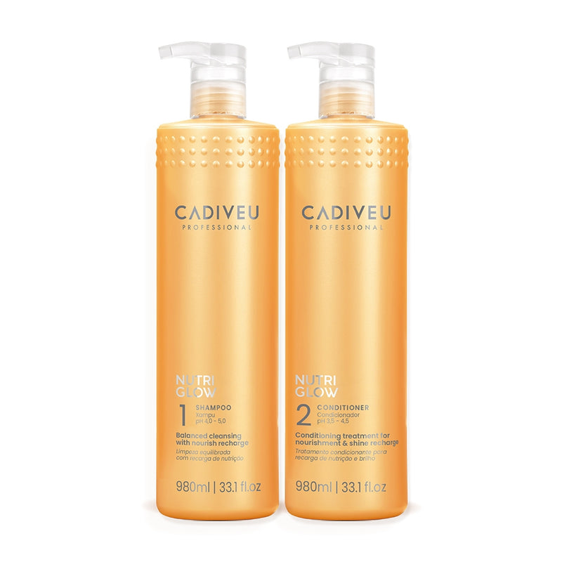 Kit Cadiveu Professional Nutri Glow Duo Litro (2 Produtos)