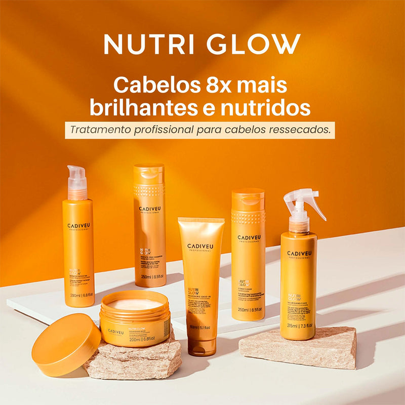 Kit Cadiveu Professional Nutri Glow Home Care E Supreme Final Style Oil (4 Produtos)