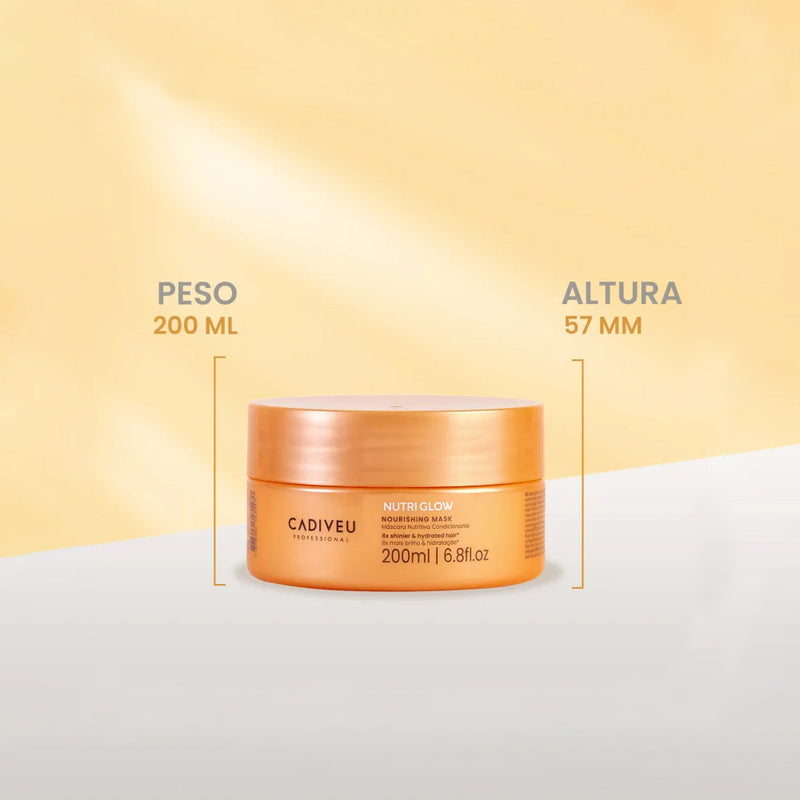 Kit Cadiveu Professional Nutri Glow Home Care Total E Supreme Final Style Oil (5 Produtos)