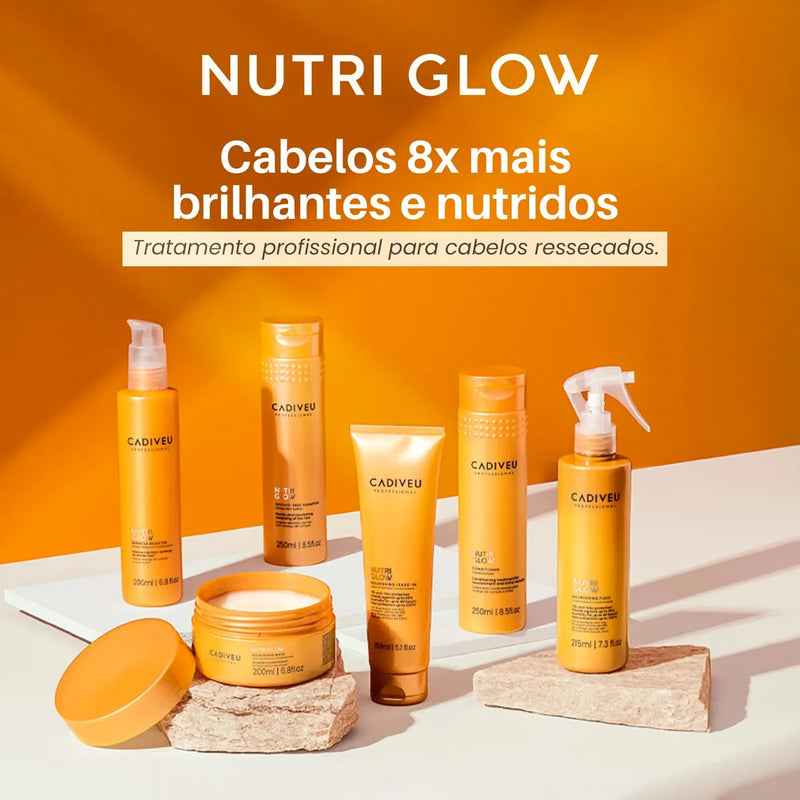 Kit Cadiveu Professional Nutri Glow Mini Trio (3 Produtos)