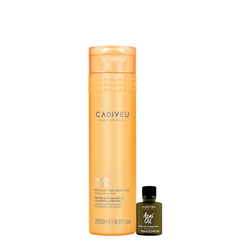 Kit Cadiveu Professional Nutri Glow Shampoo E Açaí Oil (2 Produtos)