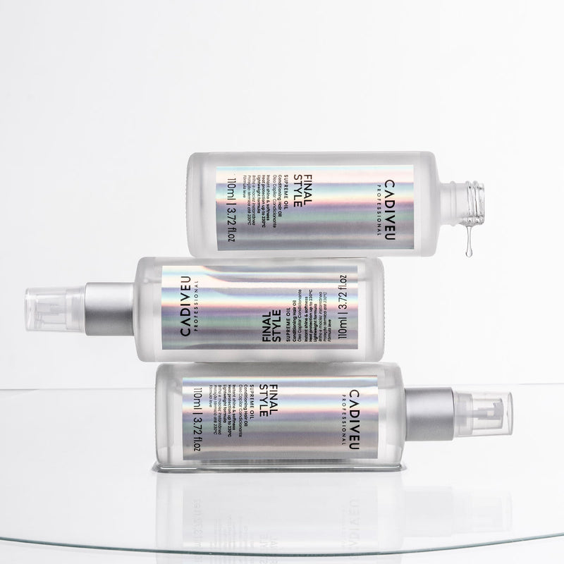 Kit Cadiveu Professional Quartzo Shine Home Care Total E Supreme Final Style Oil (5 Produtos)