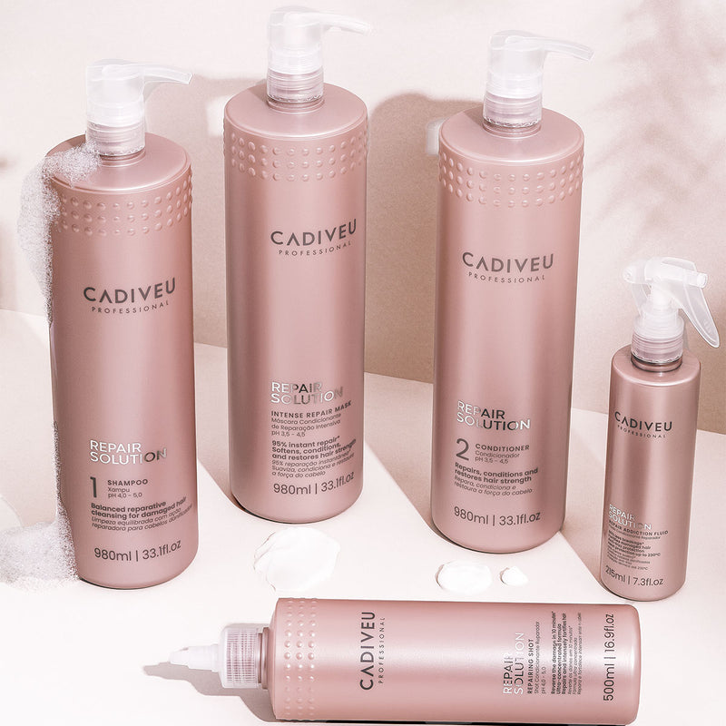 Kit Cadiveu Professional Repair Solution Açaí Shampoo Oil (2 Produtos)