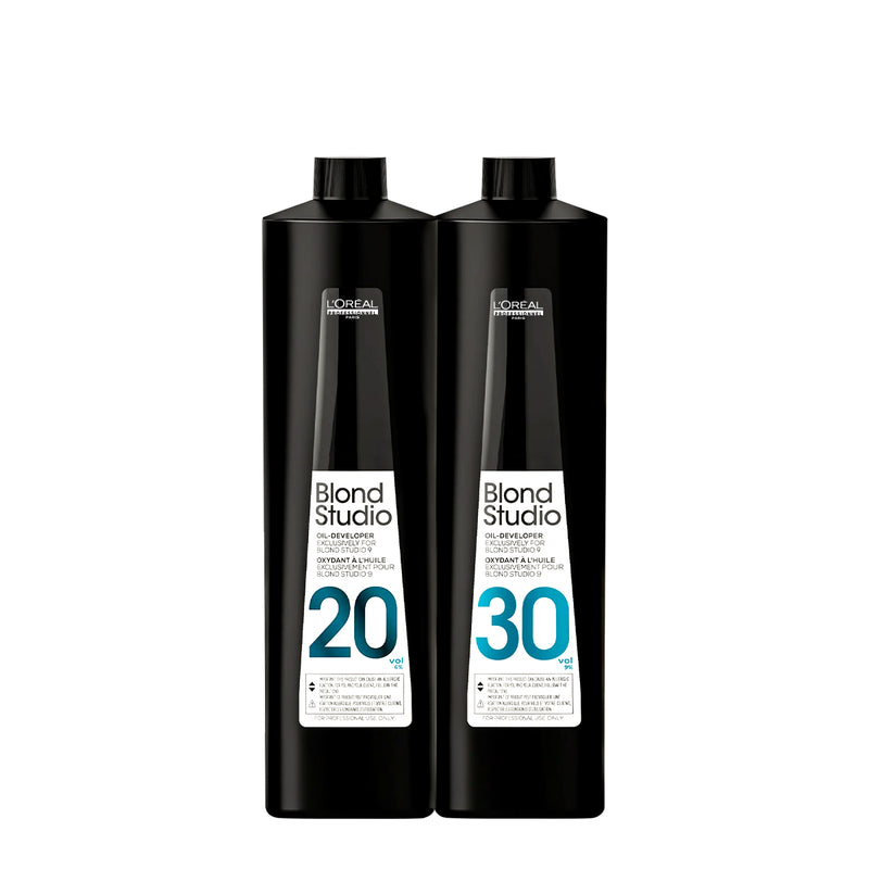 Kit L'Oréal Professionnel Blond Studio Oil Developer Oxidante 20V E 30V (2 Produtos)