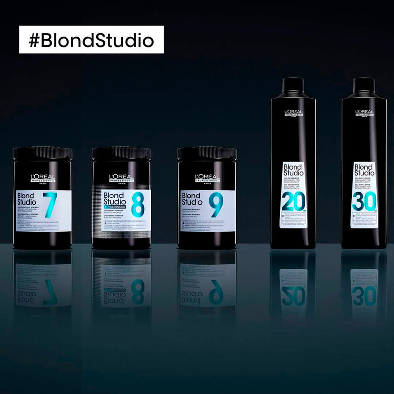 Kit L'Oréal Professionnel Blond Studio Oil Developer Oxidante 20V E 30V (2 Produtos)
