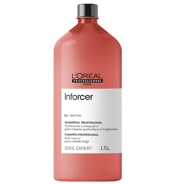 Kit L'Oréal Professionnel Inforcer Serie Expert Shampoo 1,5L + Condicionador 200Ml (2 Produtos)