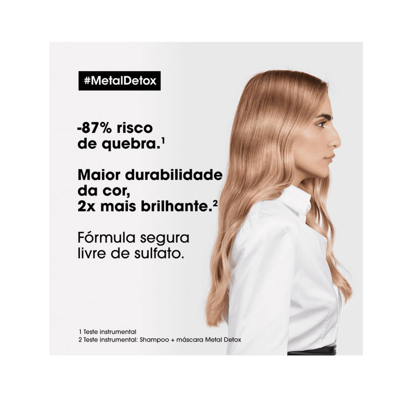 Kit L'Oréal Professionnel Metal Detox Huile Total (4 Produtos)
