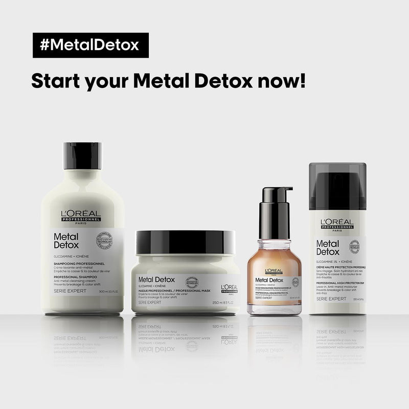 Kit L'Oréal Professionnel Metal Detox Máscara G E Leave-In (2 Produtos)