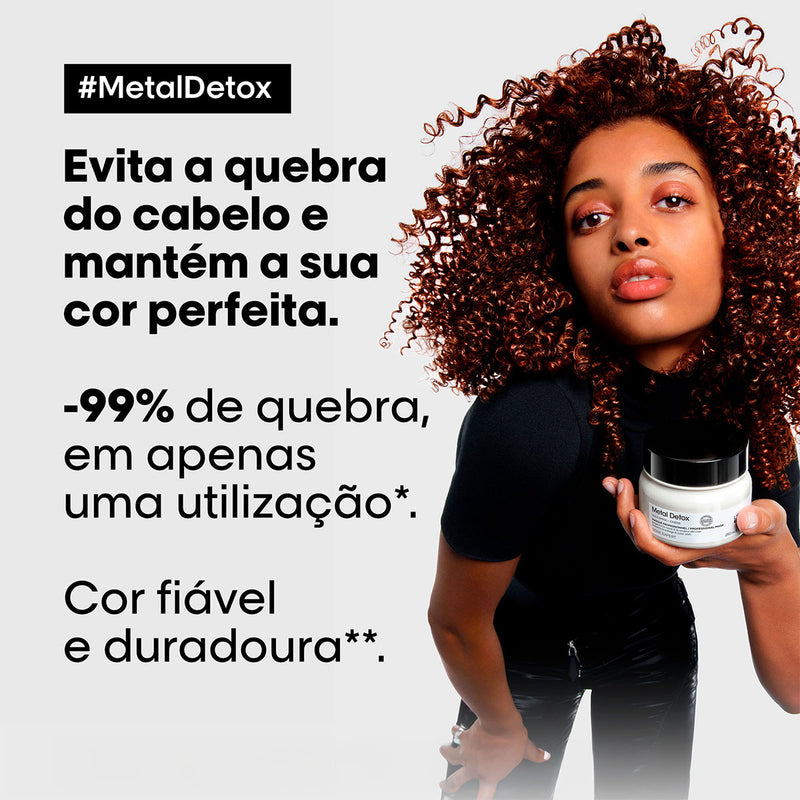Kit L'Oréal Professionnel Metal Detox Máscara Oil (2 Produtos)