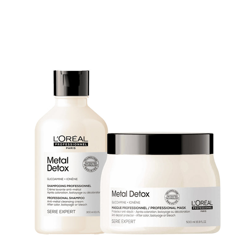 Kit L'Oréal Professionnel Metal Detox Shampoo E Máscara (2 Produtos)