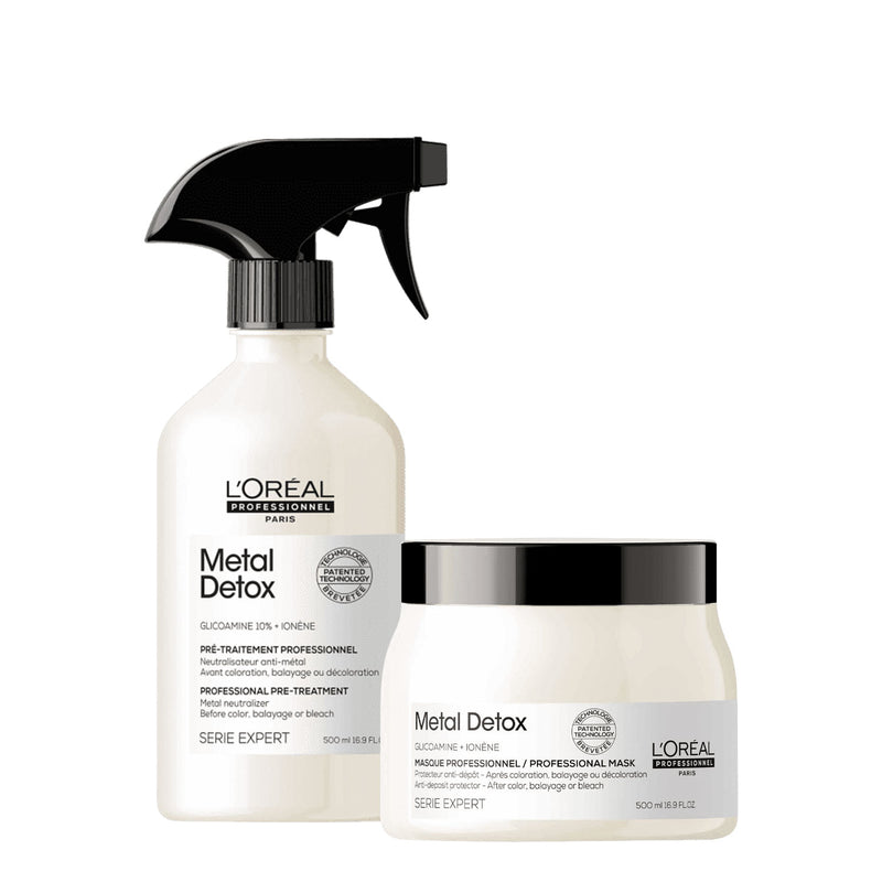 Kit L'Oréal Professionnel Metal Spray Neutralizante E Máscara Capilar (2 Produtos)