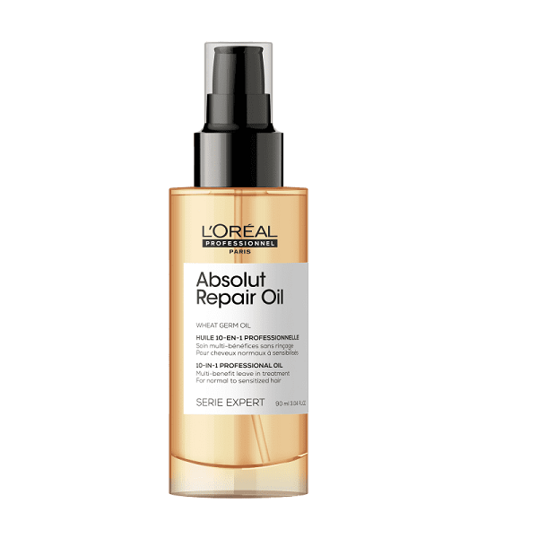 Kit L'Oréal Professionnel Serie Expert Absolut Repair Gold Quinoa Protein Home Care Duo + Óleo 90Ml (3 Produtos)