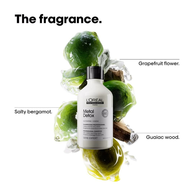 Kit L'Oréal Professionnel Metal Detox Shampoo Máscara G Leave-In E Óleo (4 Produtos)
