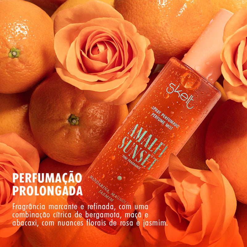 Kit Skelt Perfume Mist Spray Amalfi Sunset Urban Beat E Unexpected Day (3 Produtos)