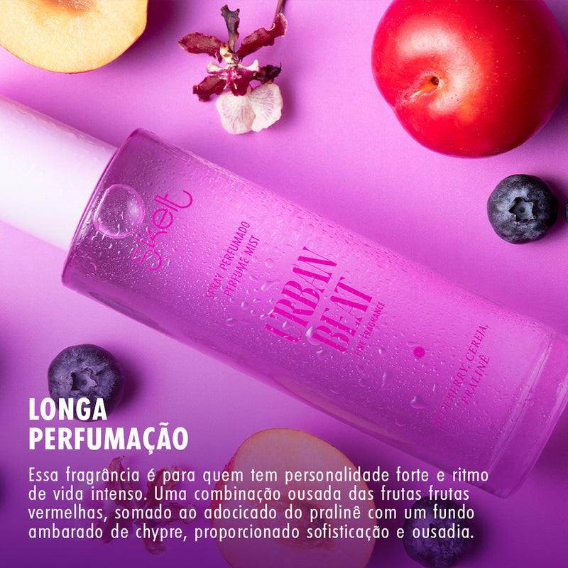 Kit Skelt Perfume Mist Spray Amalfi Sunset Urban Beat E Unexpected Day (3 Produtos)