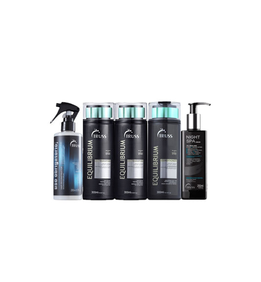 Kit Truss Equilibrium Uso Obrigatório Night Spa (5 Produtos)