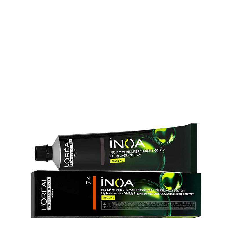 L'Oréal Professionnel Inoa 7.4 Louro Acobreado - Coloração Permanente 60G