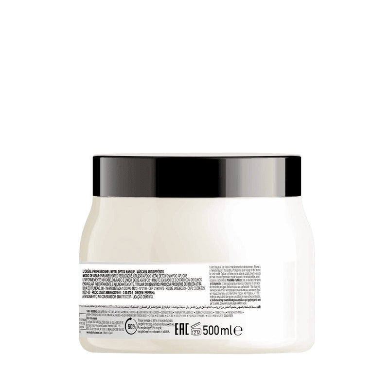 L'Oréal Professionnel Metal Detox - Máscara Capilar 500Ml