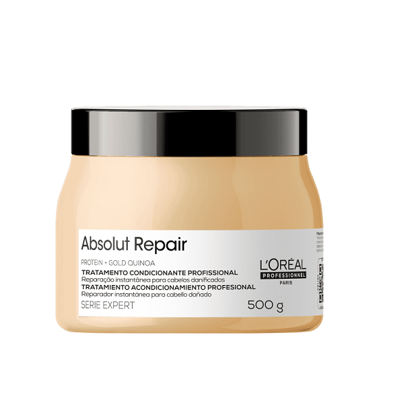 L'Oréal Professionnel Serie Expert Absolut Repair Gold Quinoa Protein - Máscara Capilar 500G