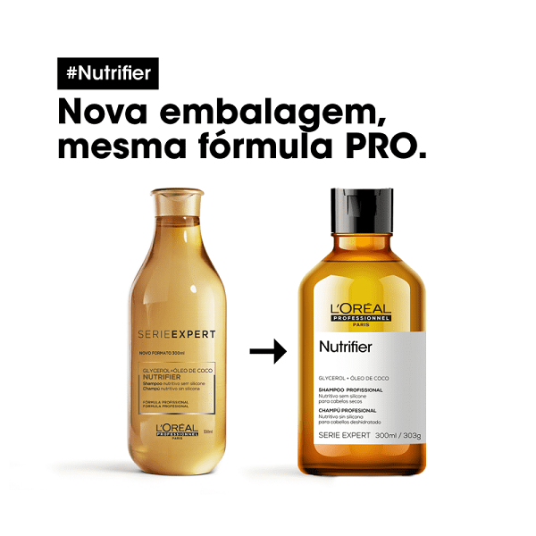 L'Oréal Professionnel Serie Expert Nutrifier - Shampoo 300Ml