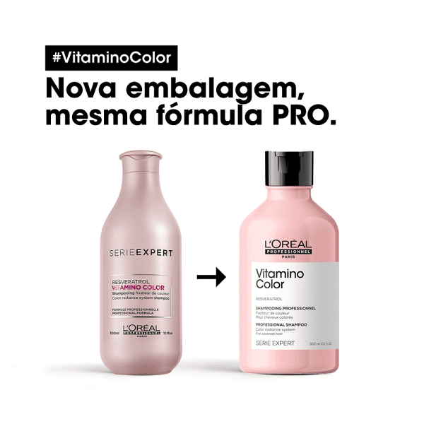 L'Oréal Professionnel Serie Expert Vitamino Color Resveratrol - Shampoo 300Ml