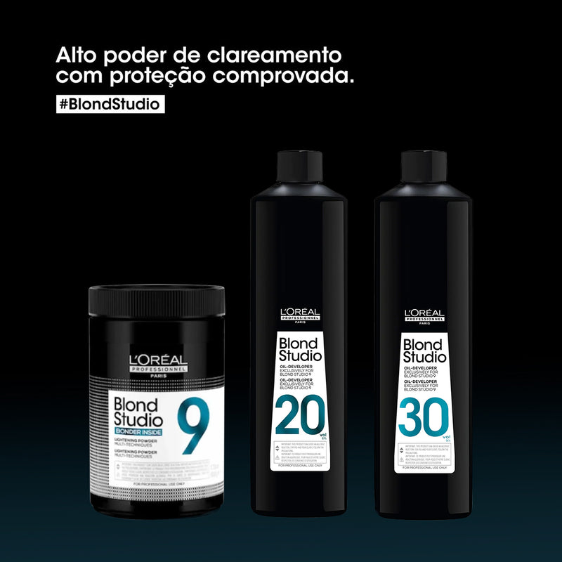 L'Oréal Professionnel Blond Studio Oil-Developer - Oxidante 20 Volumes 1L