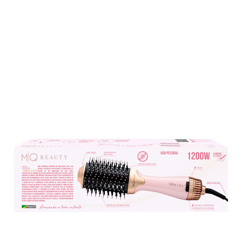 Mq Beauty Triscova 1200W 110V - Escova Secadora