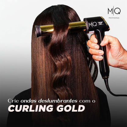 Mq Professional Curling Gold Titanium 25Mm - Modelador De Cachos