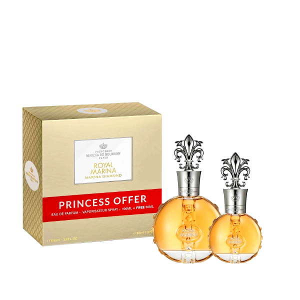 Royal Marina Diamond Marina De Bourbon Feminino - Eau De Parfum 100Ml + Eau De Parfum 30Ml