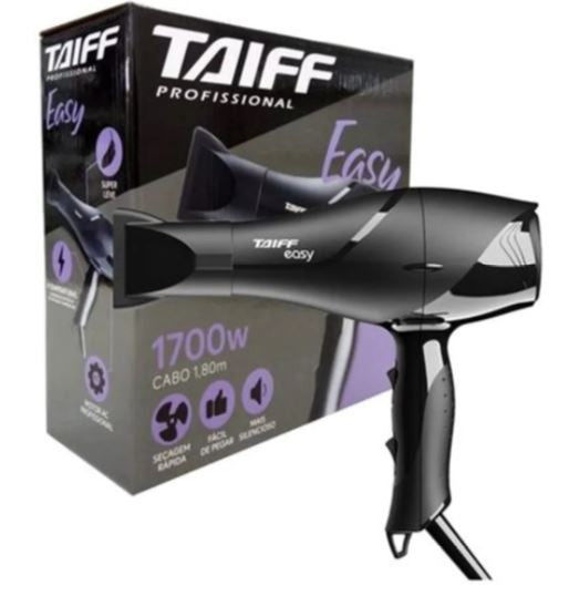 Secador De Cabelo Taiff Easy 1700W - 127V
